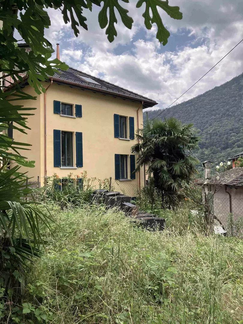 Wiederhergestellte Fassade