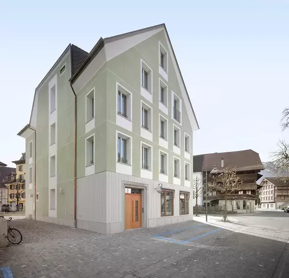 Südwestfassade an der Grossgasse