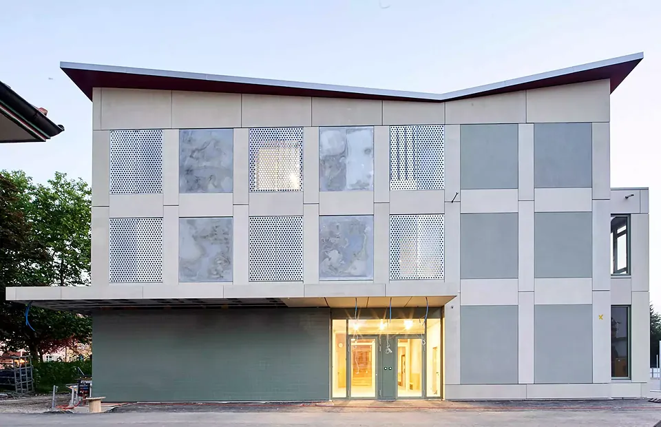 Fassade Haupteingang