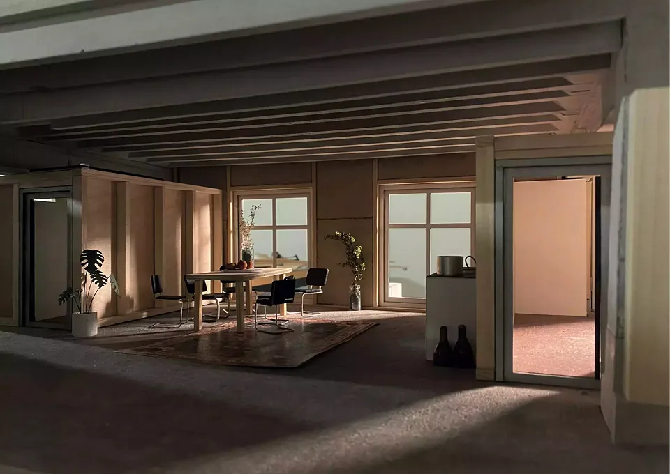 Innenraummodell 1:20 (Ondrej Koleno, BSc Thesis)