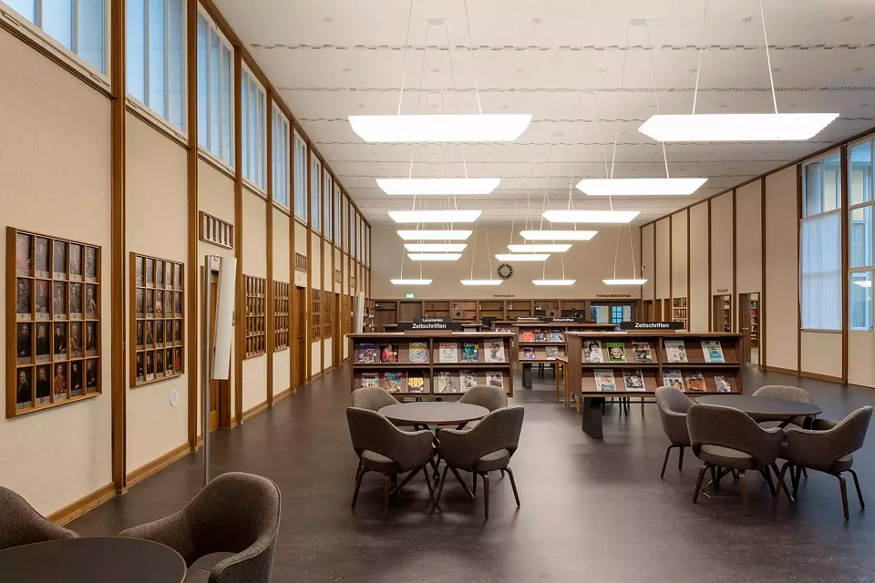 Salle du catalogue