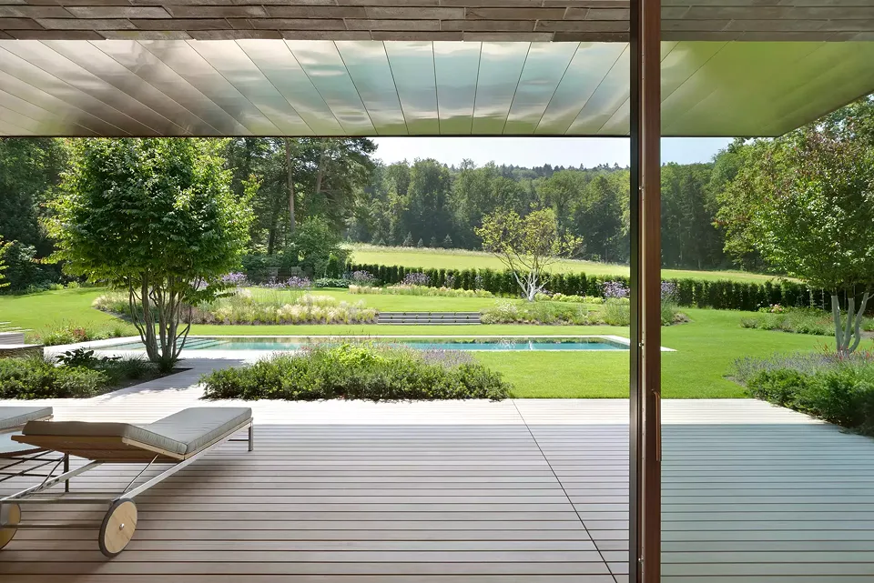 Blick in den Garten