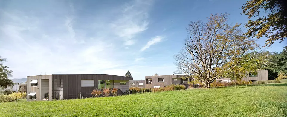 Aussenansicht Siedlung