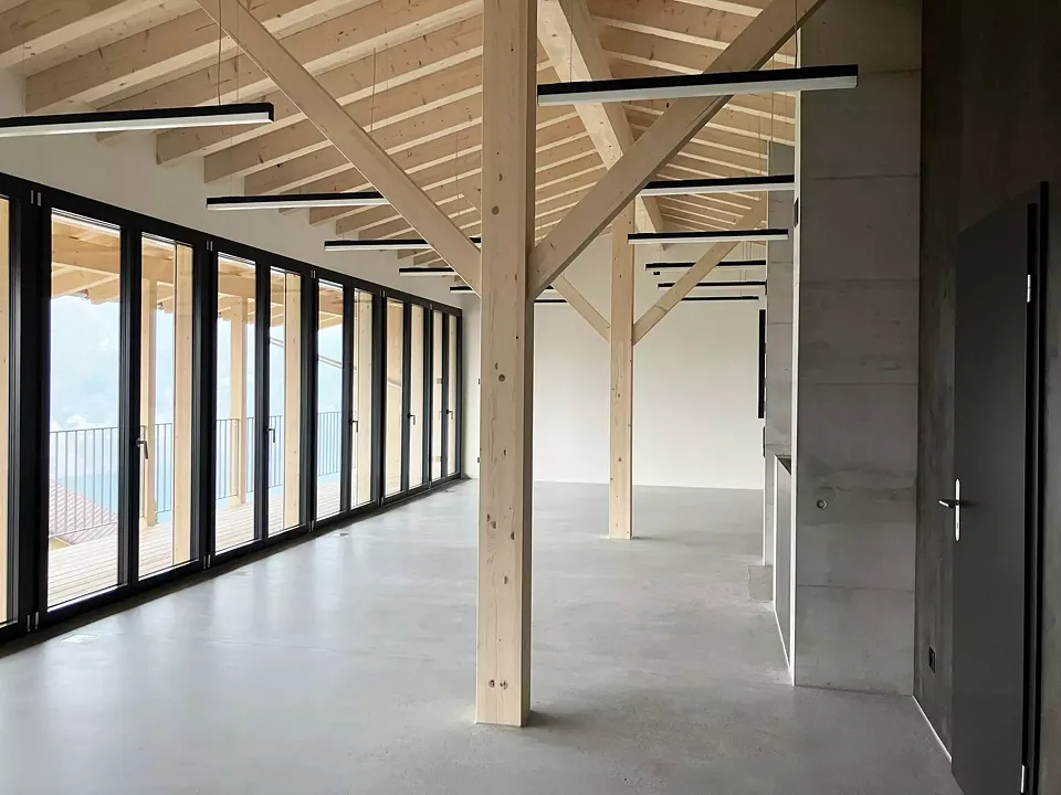 Büroräume im Obergeschoss
