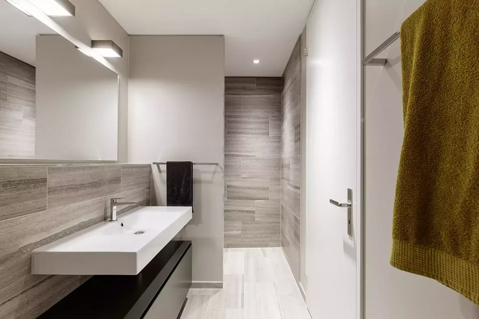 Limmat Tower, intérieur, appartement - salle de bain