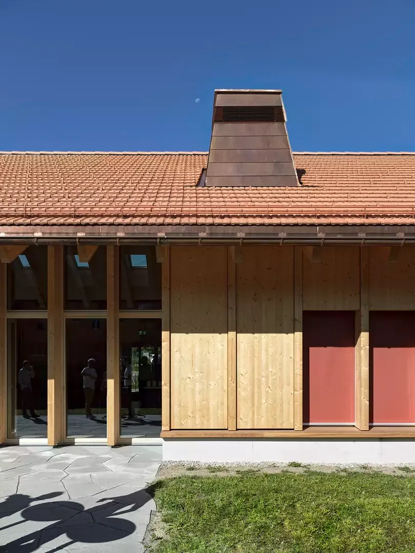 Detailansicht Ostfassade