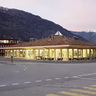 Bäckerei Produktionsgebäude mit Cafè