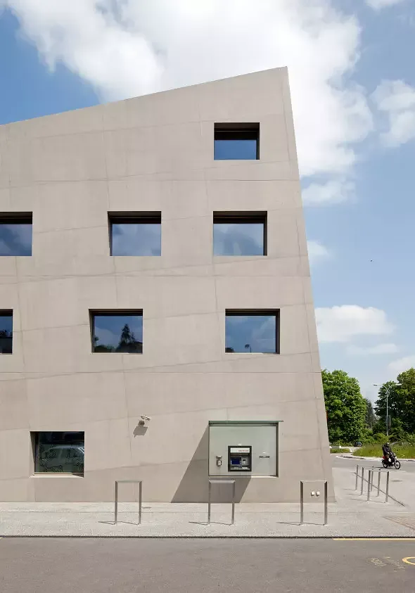 Detail Westfassade