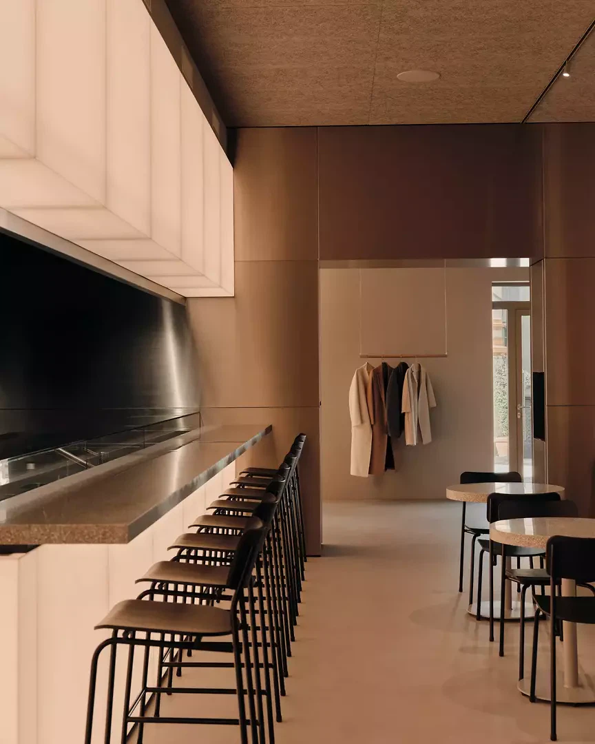 Einrichtung des japanischen Restaurants