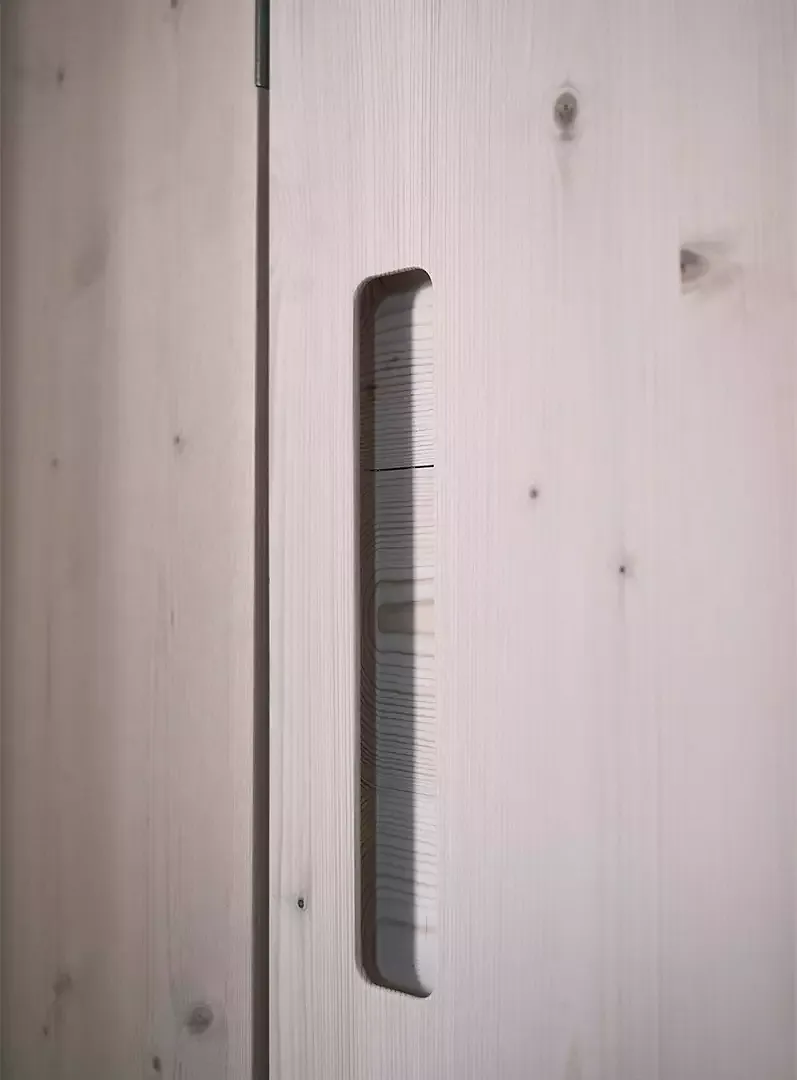 Detail Türgriffmulde