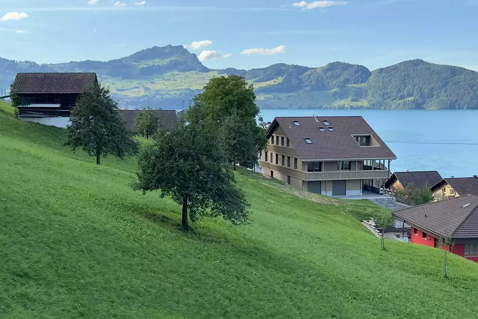 Lage am Dorfrand