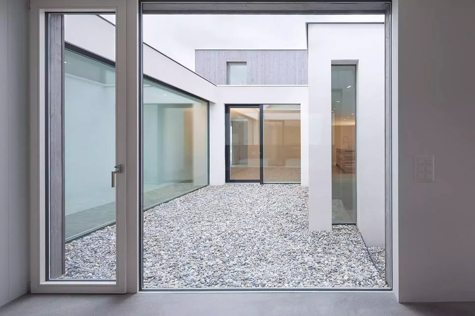 Blick ins Atrium