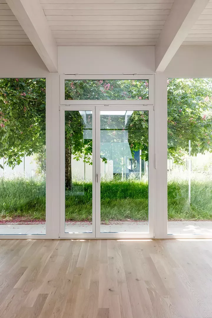 Wohnung Erdgeschoss  West - Blick in Garten