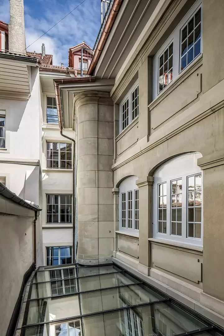 Überdachung Innenhof