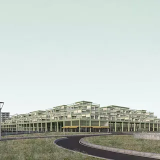 Une ville dans la ville: A Large Form