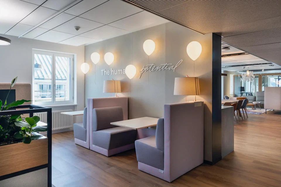 Accenture Campus Zurich, Pelikanstrasse - Arbeitsbereich