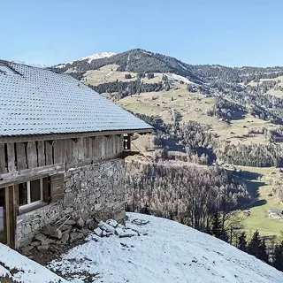 Umbau einer Alphütte