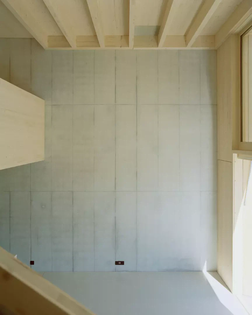 Wohnbereich von Treppe Haus Mitte