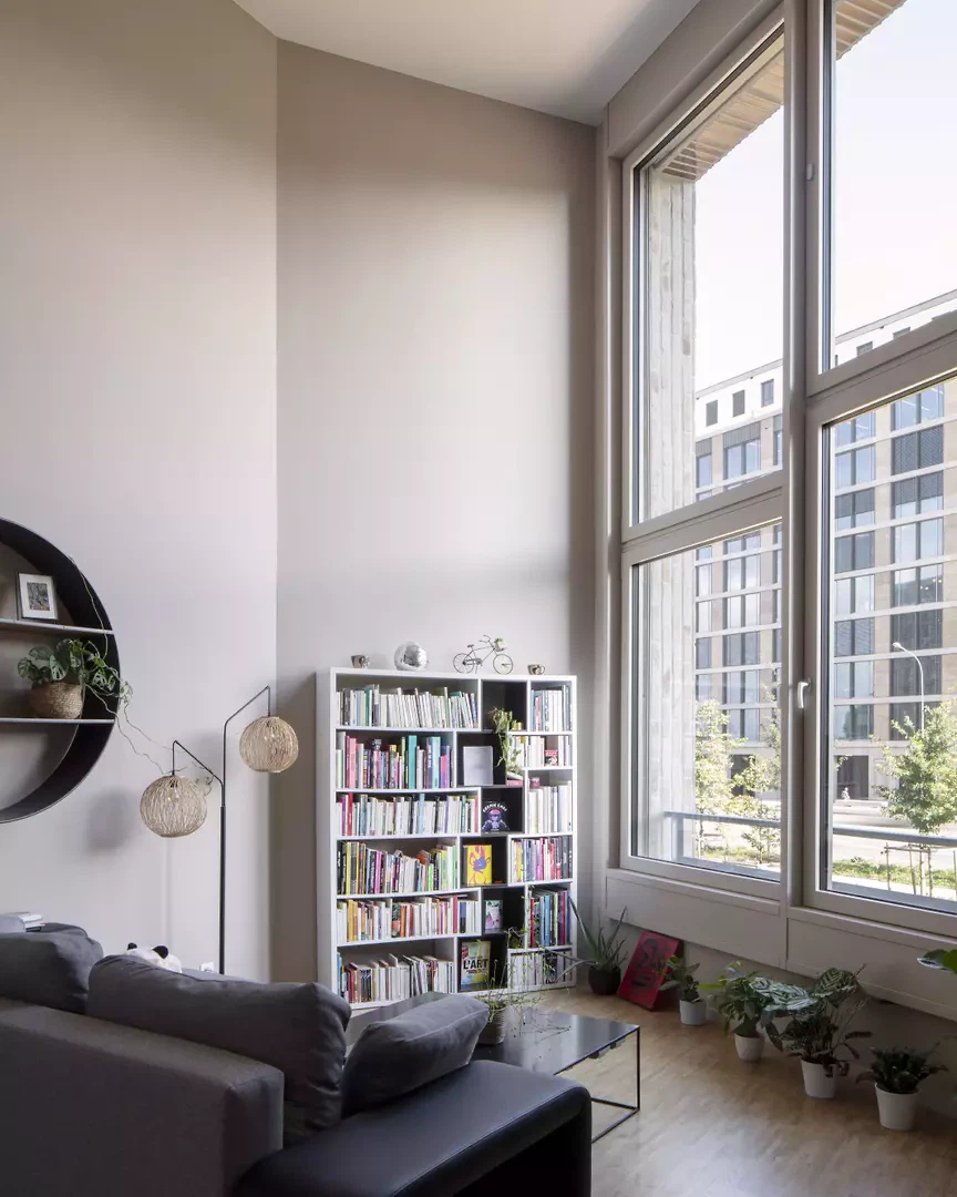 Wohnung mit doppelter Raumhöhe