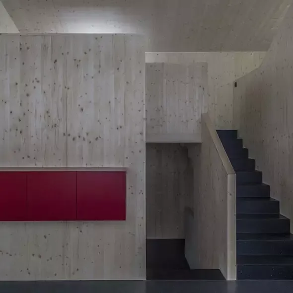 Treppenhaus im Dachgeschoss