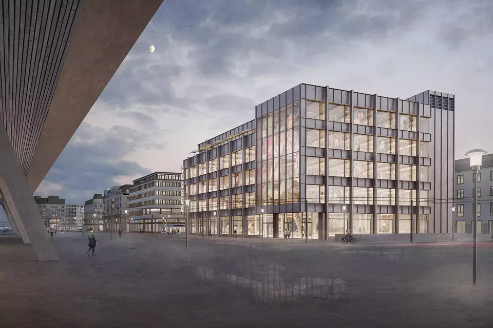 Warenhaus am Bahnhofplatz Zürich
