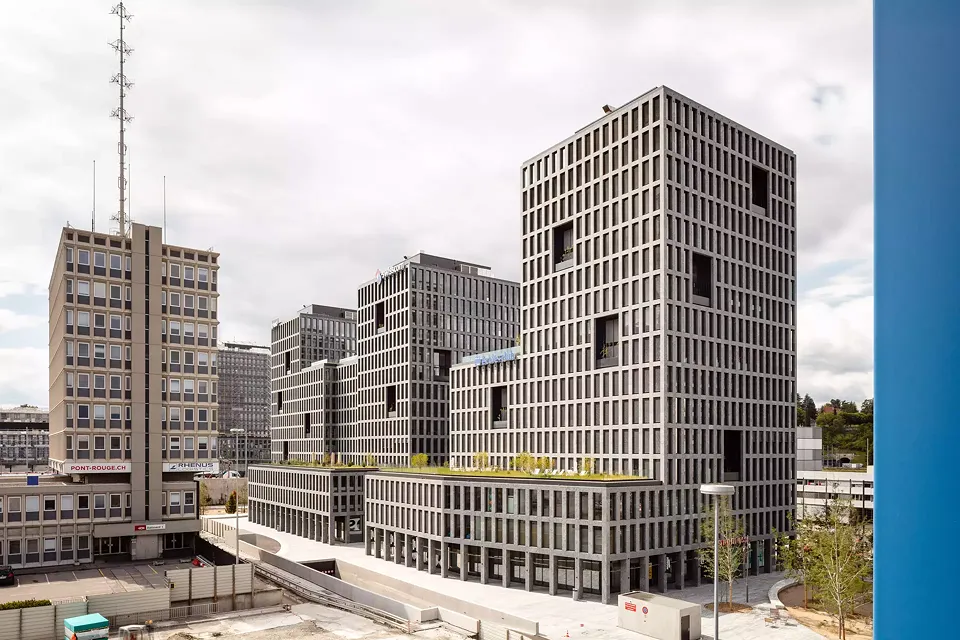 Vue Sud depuis parking de l'étoile