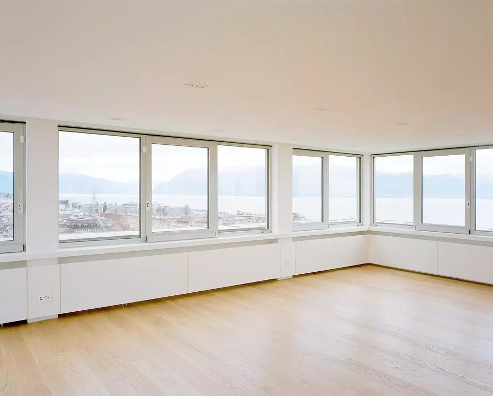 Wohnzimmer Duplexwohnung