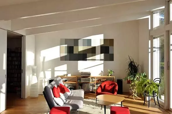 Wohnen im neuen Holzanbau