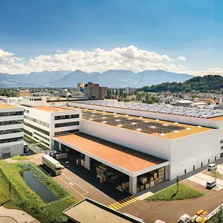 Bâtiment de production Stadler Rail