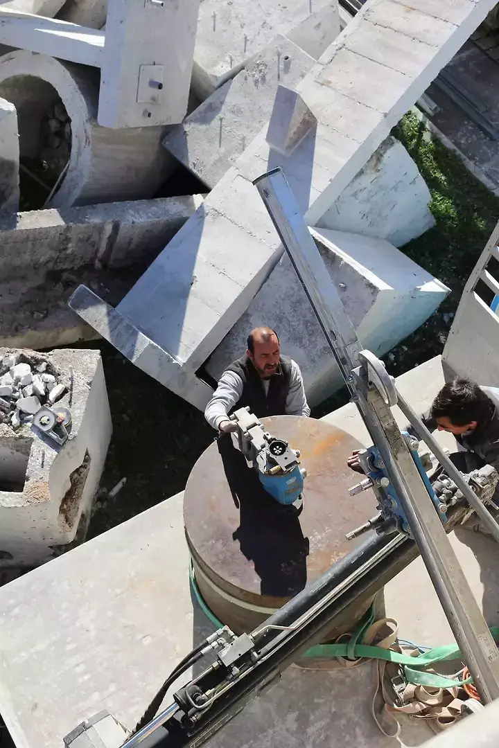 En cours de découpe