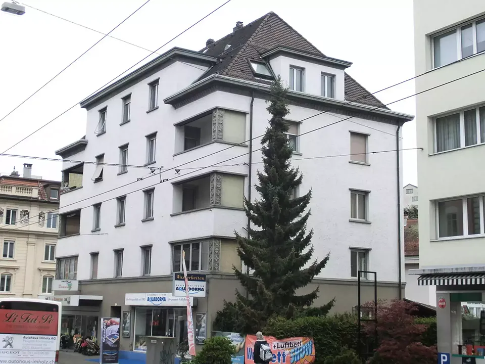 Aussenansicht im Kontext Bestand