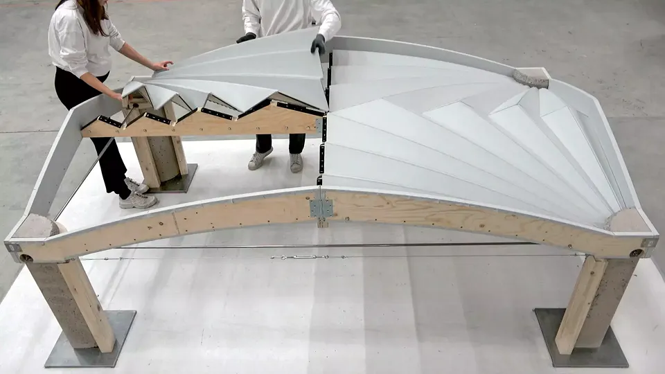 Unfolding of Form-work