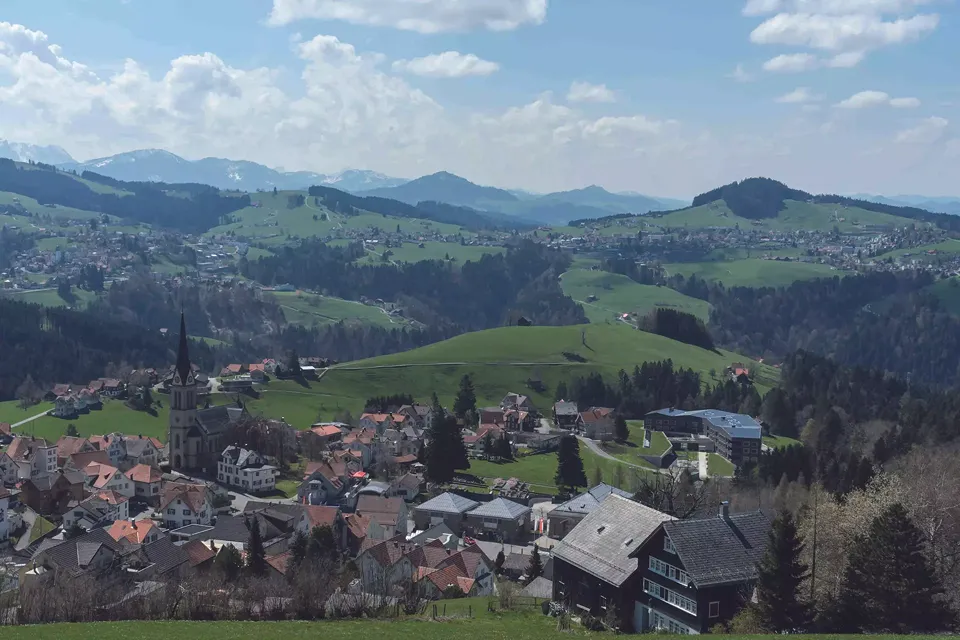 Dorf Rehetobel