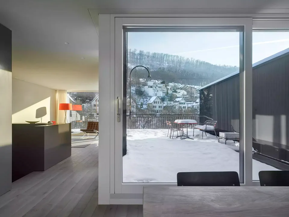 Etage attique, terrasse