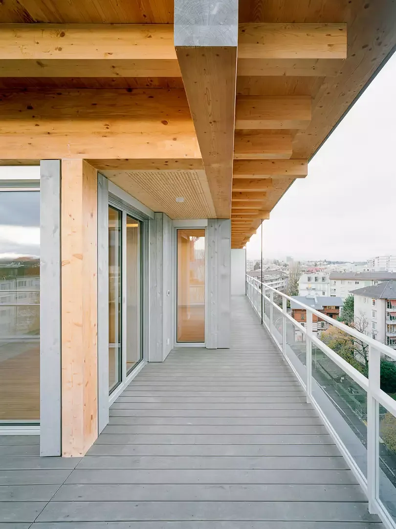 Vue du balcon