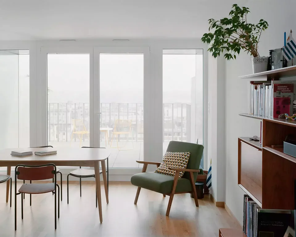 Appartement de la surélévation