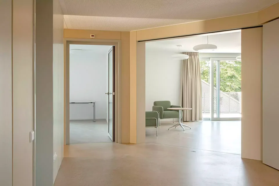 Le hall au coeur de l'espace distributif
