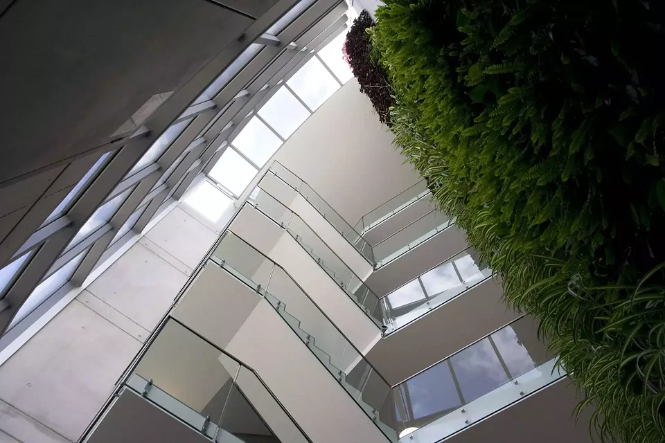Innenansicht Atrium