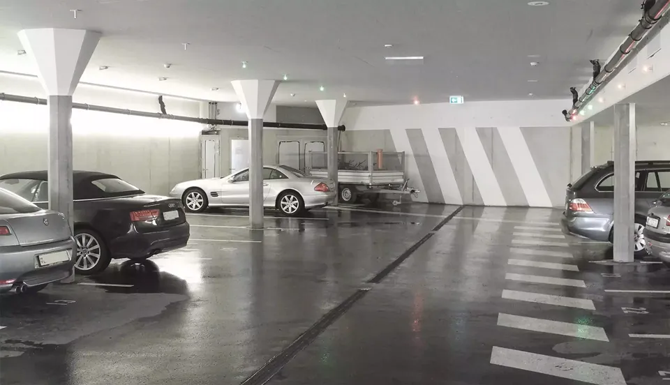 Untere Parkingebene