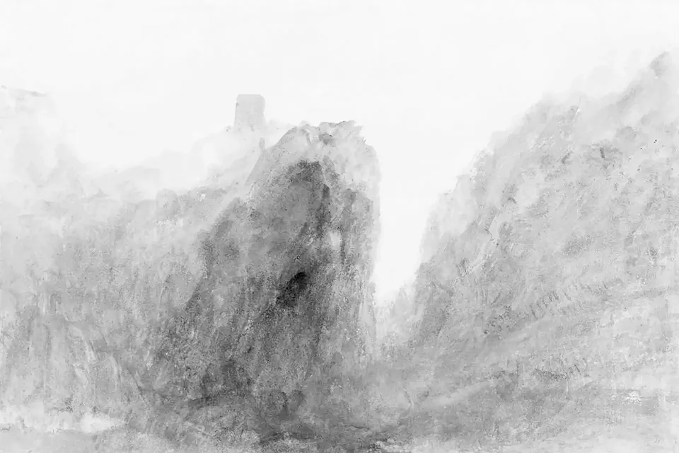 Référence - Peinture de J.W. Turner aux Grisons
