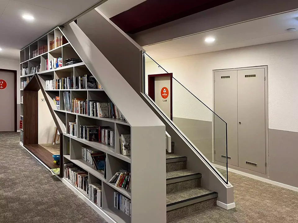 Espace enfants et bibilothèque