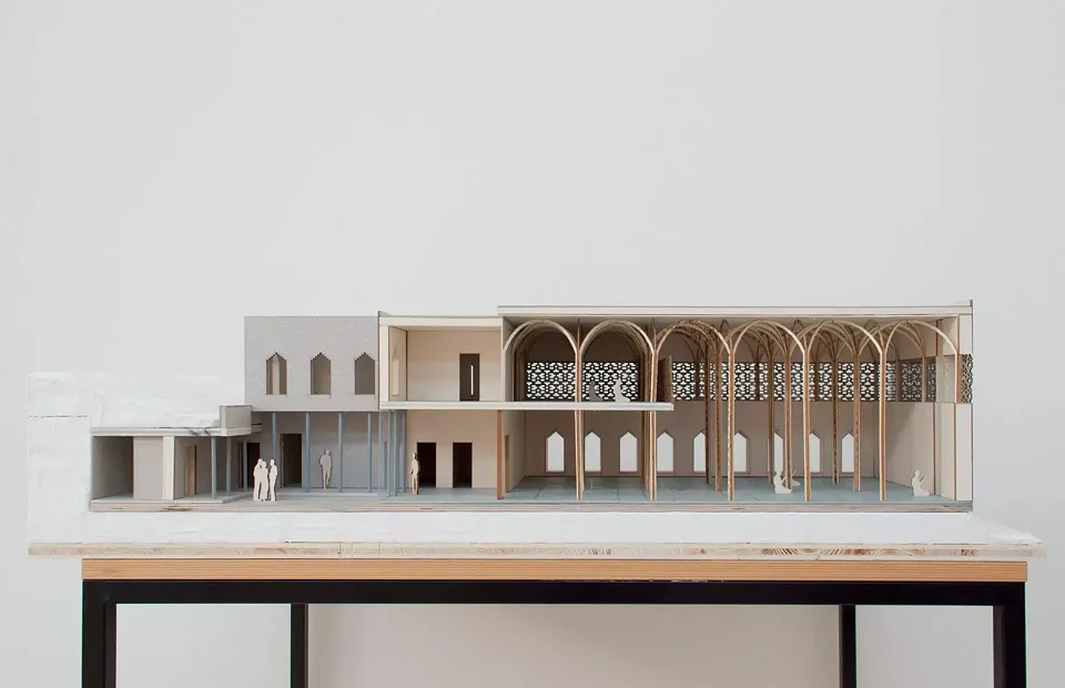 Schnittmodell Moschee