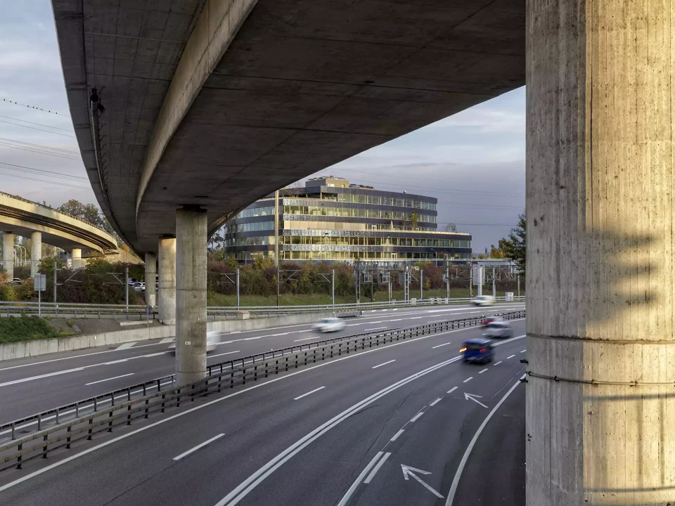 Südostecke von der Autobahn