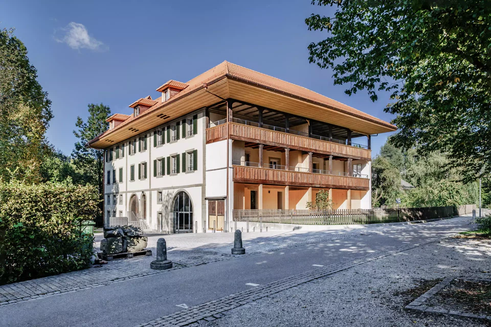 Die ehemalige «Makkaronifabrik», erbaut um 1843,  dient heute als Wohnhaus.