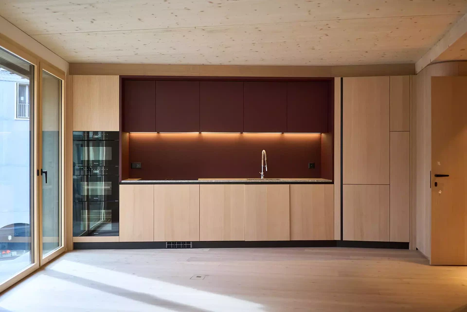 Küche 3-Zi-Wohnung Typ 2