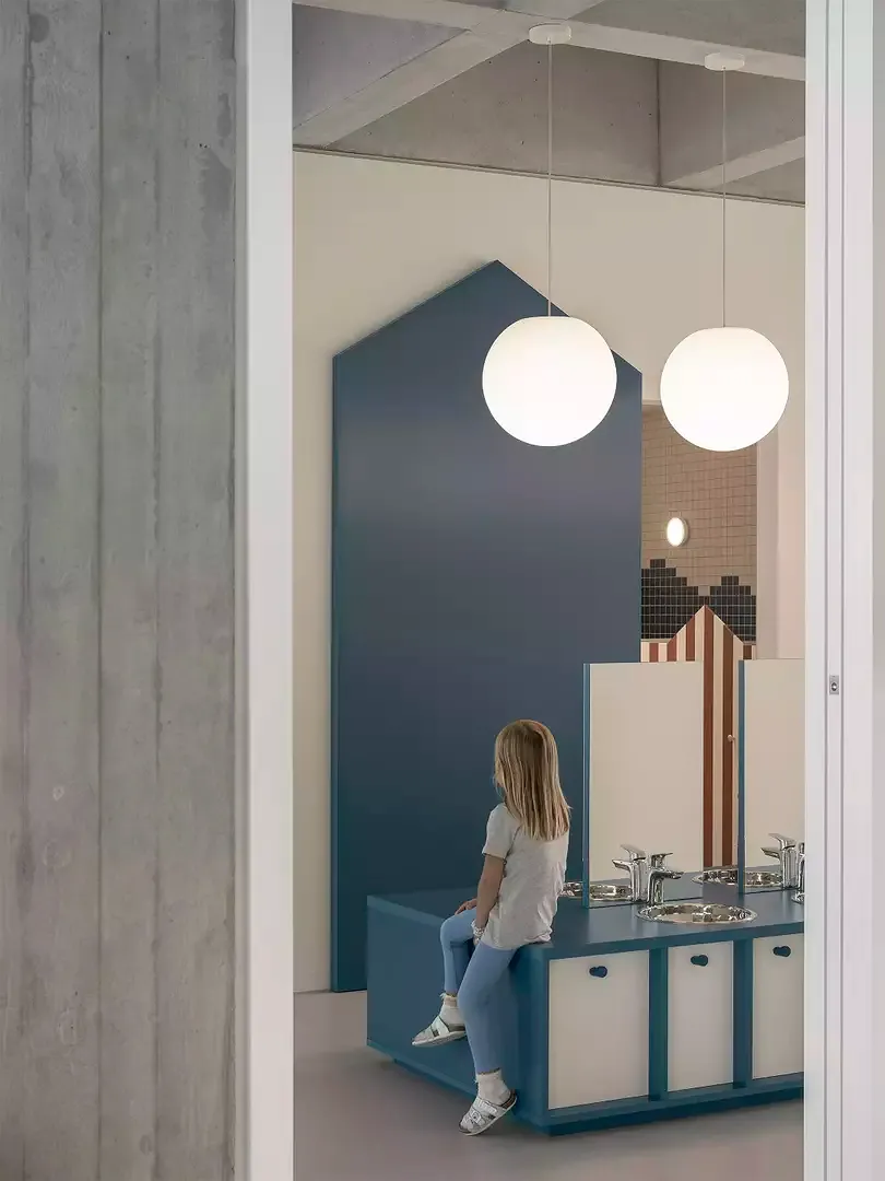 Couleurs pour différencier les zones