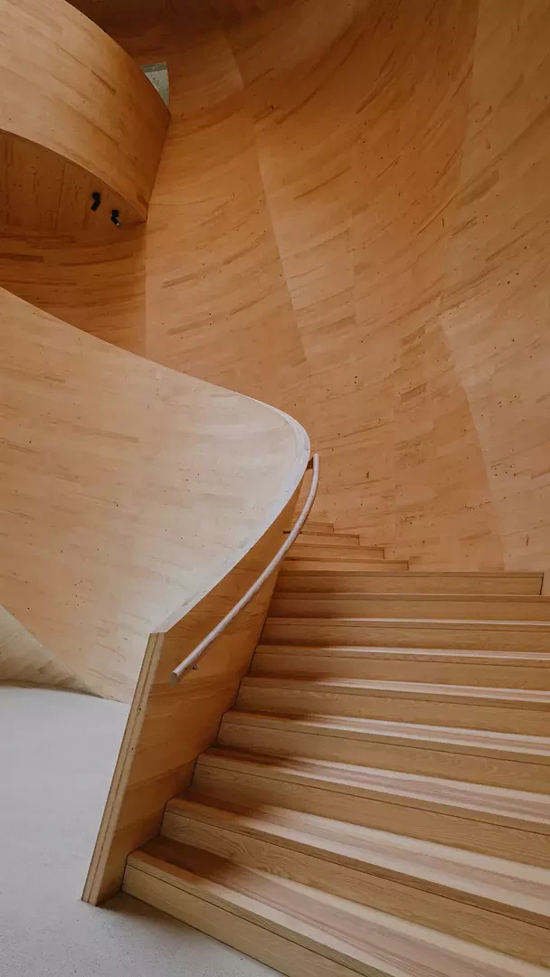 Freiform-Treppenhaus Treppenaufgang