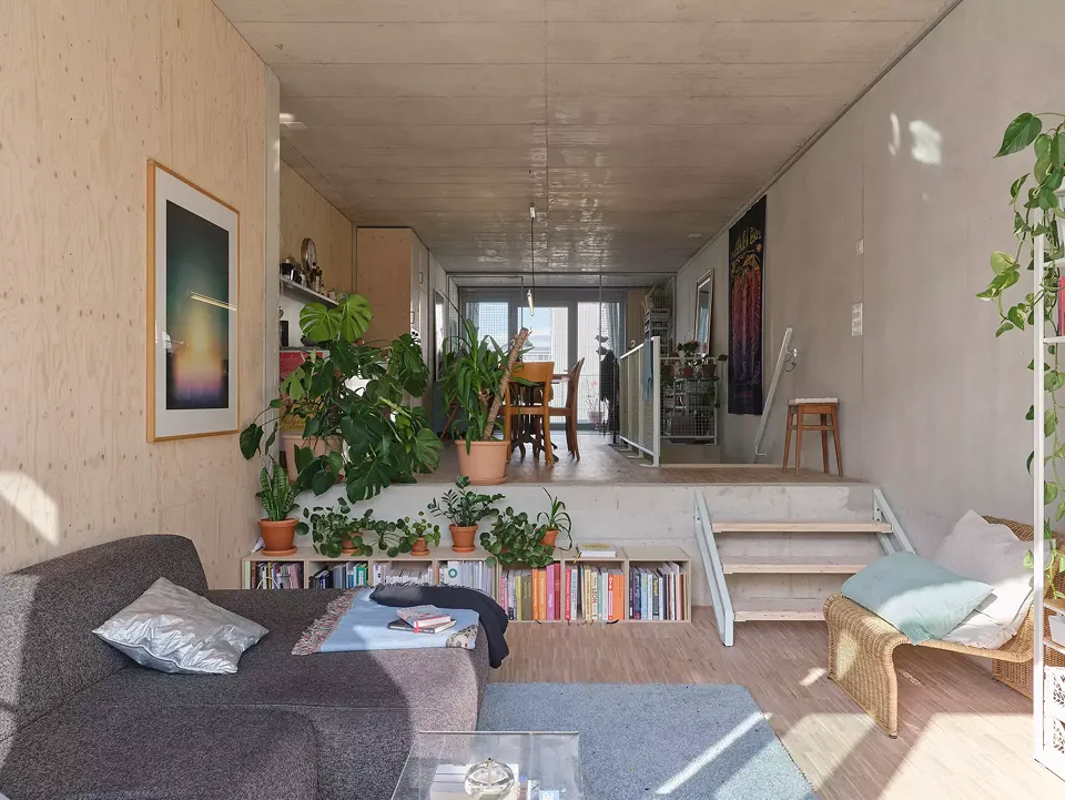 Zomerdijk Typ: Appartement en split-level sur deux niveaux