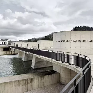 Wasserkraftwerk Hagneck