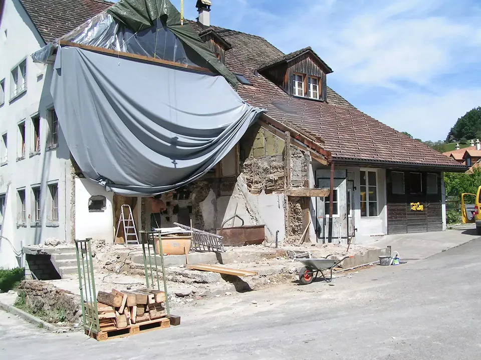 Abbrucharbeiten